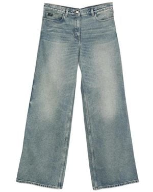 Courreges Straight Fit Jeans - Blue