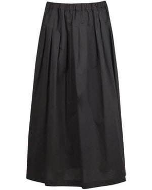 Ottod'Ame Maxi Skirts - Negro