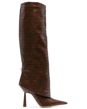 Gia Borghini Heeled Boots - Marrón