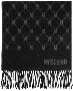 Moschino Winter Scarves - Nero