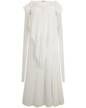 Philosophy Di Lorenzo Serafini Maxi Dresses - White