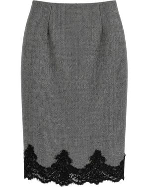 Clips Pencil Skirts - Grigio