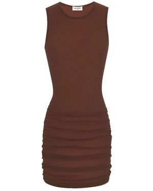 Saint Laurent Short Dresses - Bruin