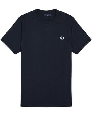 Fred Perry Tops ,Blauw ,T-Shirts