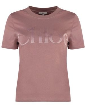 Chloé T-Shirts - Pink