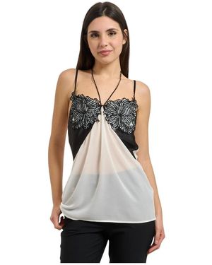 Fracomina Sleeveless Tops - White