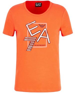 EA7 T-Shirts - Naranja