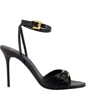 Balmain High Heel Sandalen - Zwart