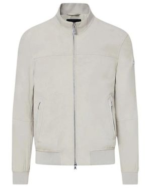 Peuterey Sweatshirt Mit Reißverschluss - Grau