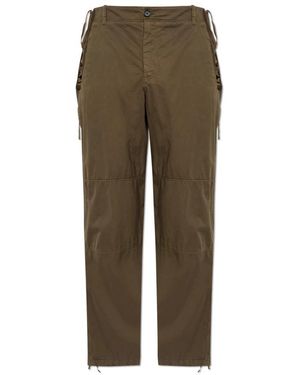 McQueen Broeken ,Groen ,Katoen Broek Met Trekkoord