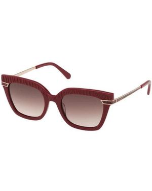 Guess Accessoires ,Rood ,Metal Frame Zonnebrillen