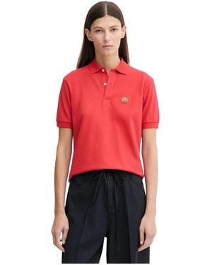 Bally Polo Shirts - Rosso