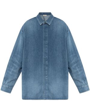 Fear Of God Denim Shirts - Blu