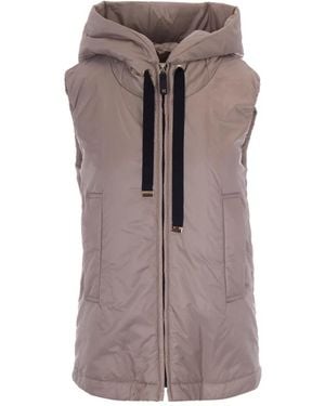 Weekend by Maxmara Jassen ,Polyester Gewatteerd Gilet - Bruin
