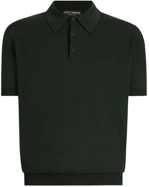 Dolce & Gabbana Polo Shirts - Green