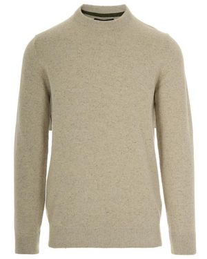 Barbour Round-Neck Knitwear - Grey