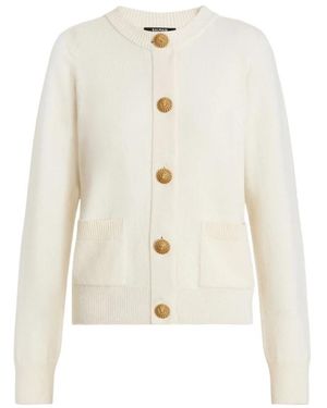Balmain Truien & Vesten ,Wit ,Cardigans