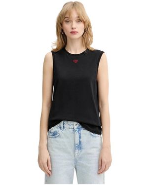 Pinko Sleeveless Tops - Negro