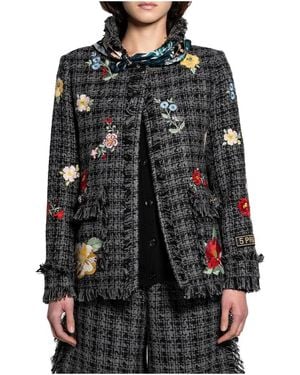 5 PROGRESS Tweed Jackets - Black