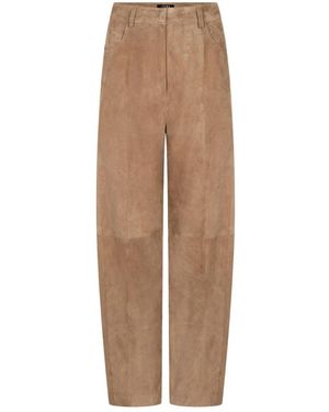 Ibana Leather Broeken - Bruin