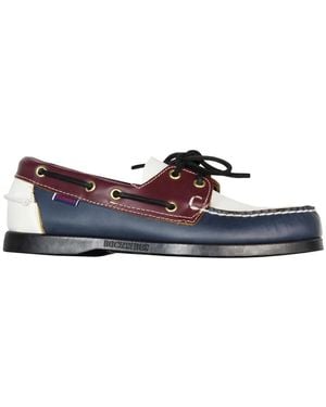 Sebago Docksides Portland Soft Moc - Blau