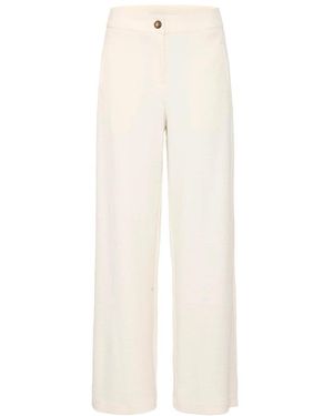 Ichi Wide Trousers - White