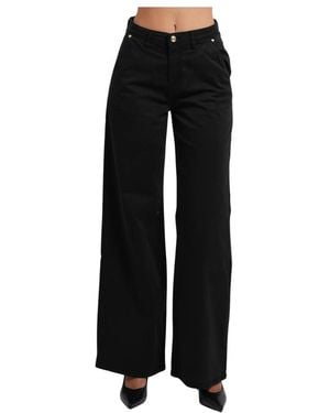 GAUDI Wide Trousers - Noir