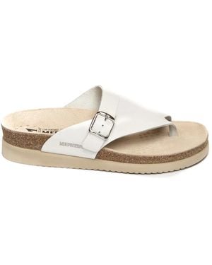 Mephisto Flip Flops - White