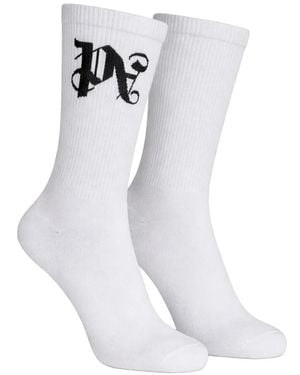 Palm Angels Socks - Blanco