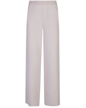 Eleventy Wide Pants - Gray