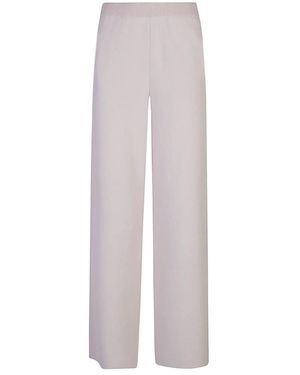 Eleventy Wide Trousers - Grey