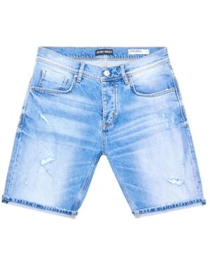 Antony Morato Denim Shorts - Blue