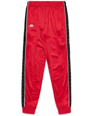 Kappa Rastoria Slim 222 Banda Pants - Rood