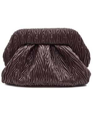 THEMOIRÈ Clutches - Brown