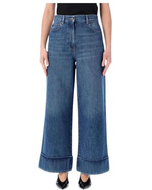 Valentino Wide Jeans - Blue