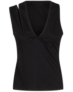 Christopher Esber Trio Strap Tank - Zwart