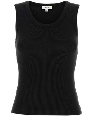 Agolde Tops ,Zwart ,Sleeveless Tops