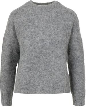 Roy Rogers Alpaka Pullover - Grau