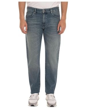 BOSS Loose-Fit Jeans - Azul