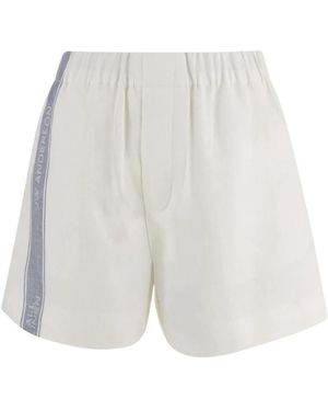 JW Anderson Casual Shorts - White
