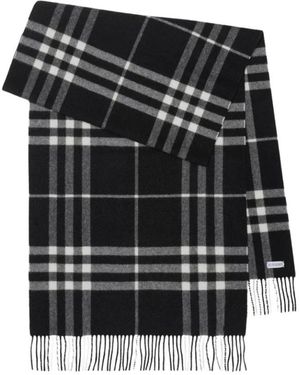 Burberry Winter Scarves - Zwart