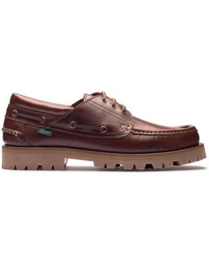 Paraboot Schoenen ,Bruin ,Leer Briac Sailor Shoe