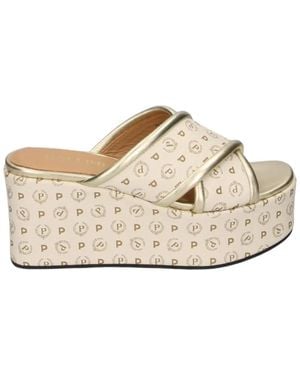 Pollini Wedges - White