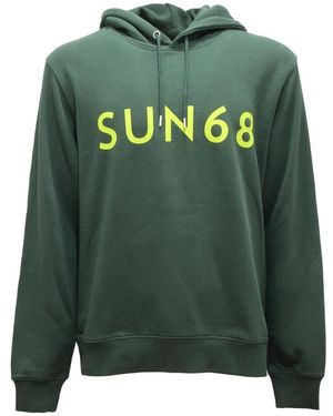 Sun 68 Hoodies - Green