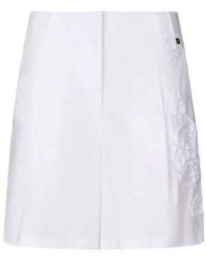 Liu Jo Casual Shorts - White