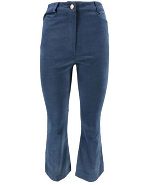 D.exterior Wide Trousers - Blue