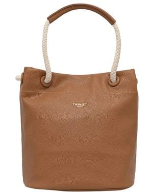 Twinset Bucket Bags - Marrón