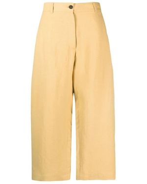 Studio Nicholson Wide Trousers - Yellow