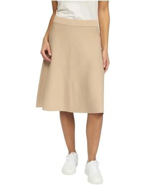 2-Biz Midi Skirts - Neutro