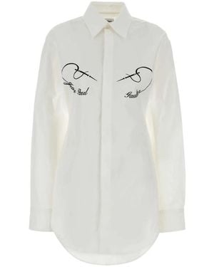 Jean Paul Gaultier Shirts - White
